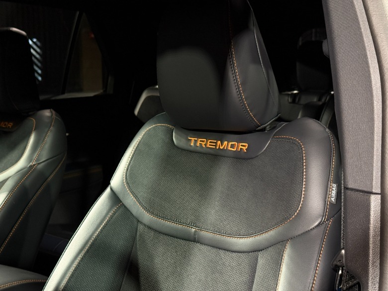 Front seat of a 2025 Ford Explorer Tremor