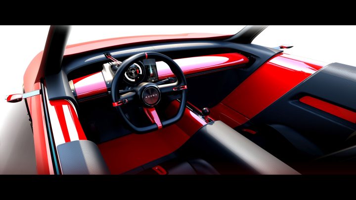 Mazda Vision X Compact Concept Interior