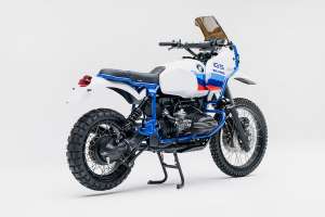 The WalzWerk X-Plorer is a modified BMW R100GS