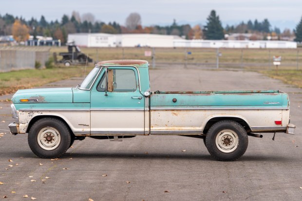 No Reserve: 1969 Ford F-250 Ranger Camper Special
