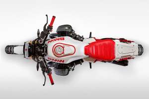 Custom BMW R 12 nineT adventure build by Ellaspede