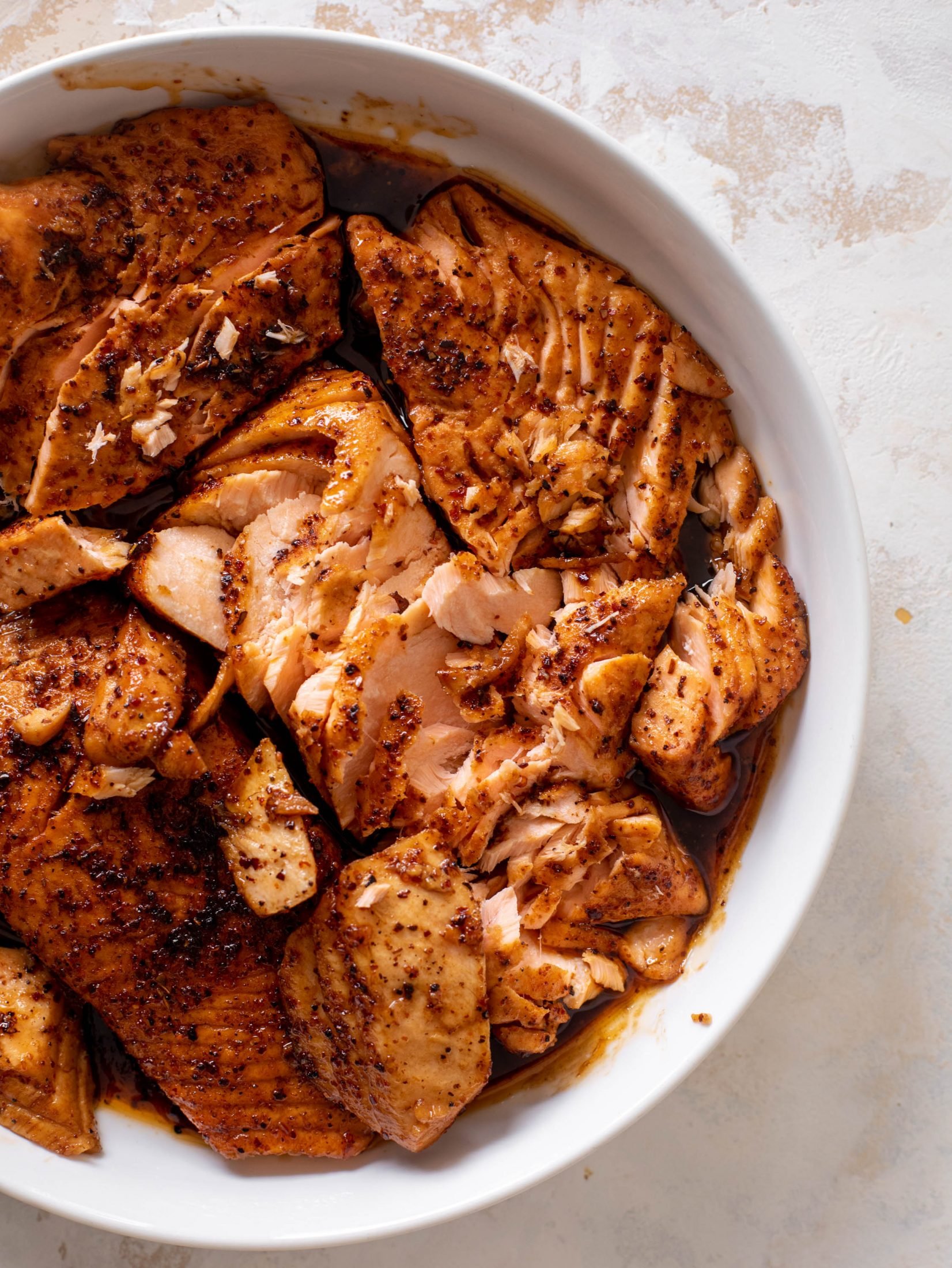 chili lime salmon tostadas